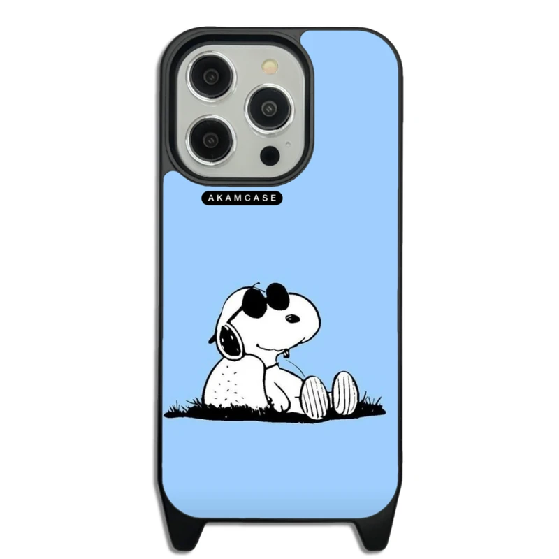 کاور آکام مدل AMCWLA14PRO-SNOOPY3 مناسب برای گوشی موبایل اپل iPhone 14 Pro