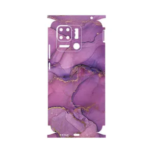 MAHOOT Purple Marble-FullSkin Cover Sticker for Xiaomi Redmi 10 Power