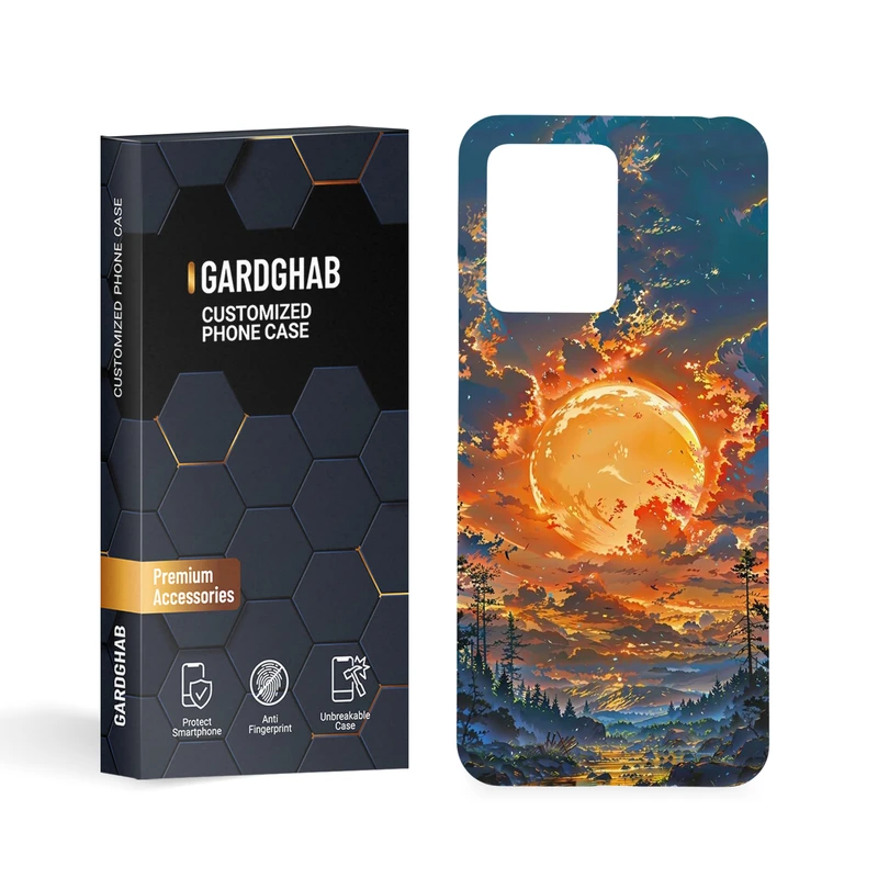 کاور گارد قاب مدل منظره مناسب برای گوشی موبایل شیائومی Redmi Note 12 4G