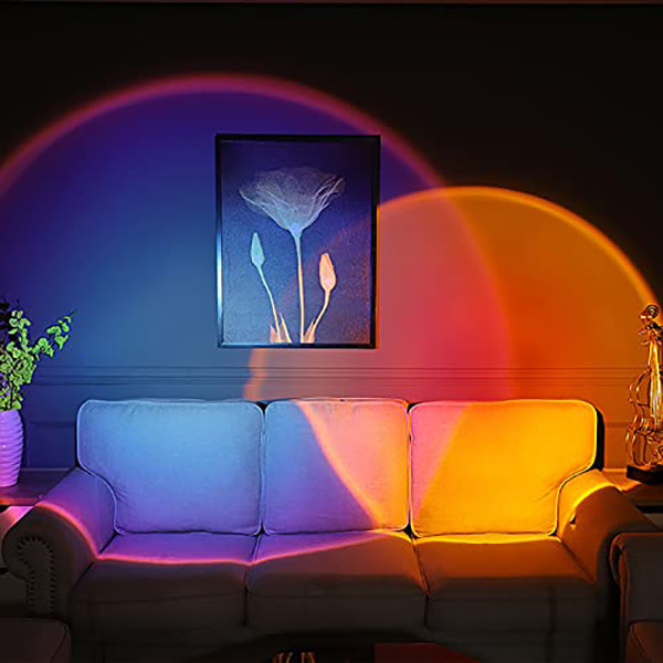 آباژور رومیزی مدل غروب خورشید کد RGB-NEW
