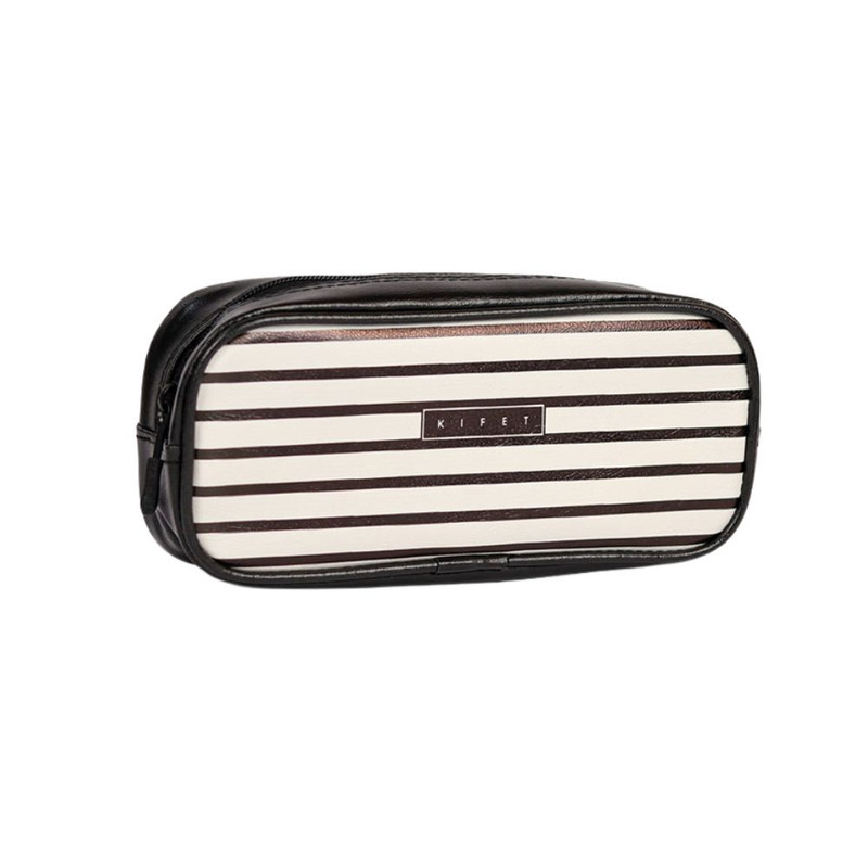 جامدادی مدل راه راه دو زیپ