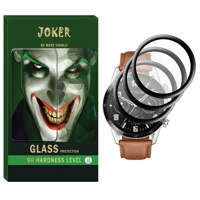 محافظ صفحه نمایش نانو جوکر مدل NJK مناسب برای ساعت هوشمند هوآوی Watch GT 2 46mm بسته سه عددی