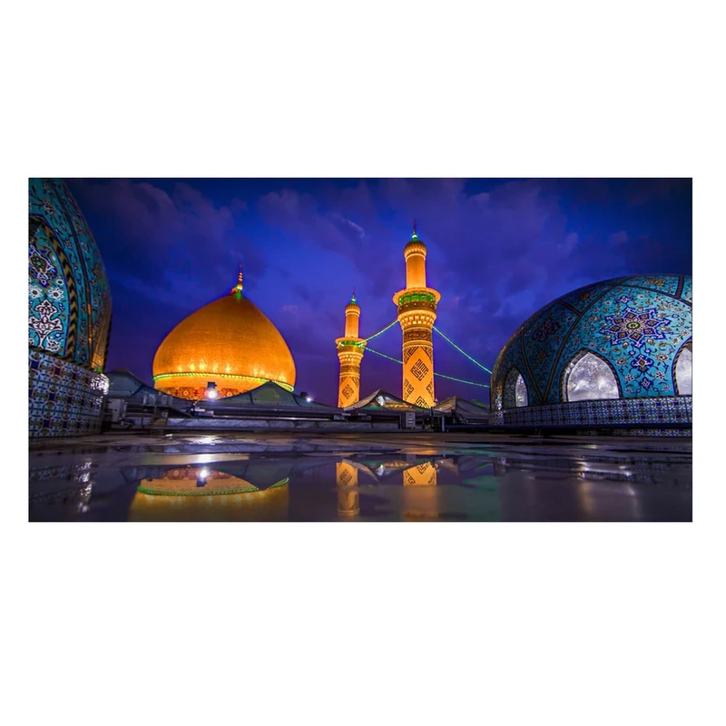 پرچم مدل گنبد حضرت اباالفضل العباس (ع) کد 5000148-140280