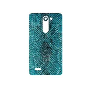 MAHOOT Blue Snake Skin Cover Sticker for LG L Bello