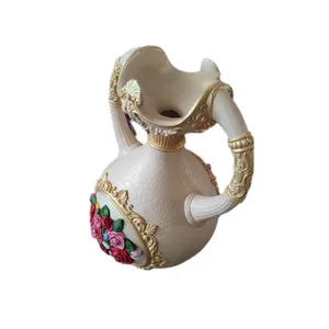 گلدان دکوری مدل گل رز