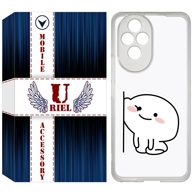 کاور یوریل مدل Clear کد 93 طرح لوس مناسب برای گوشی موبایل آنر 200