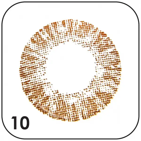 لنز چشم بیوتی شماره 10 رنگ قهوه ای