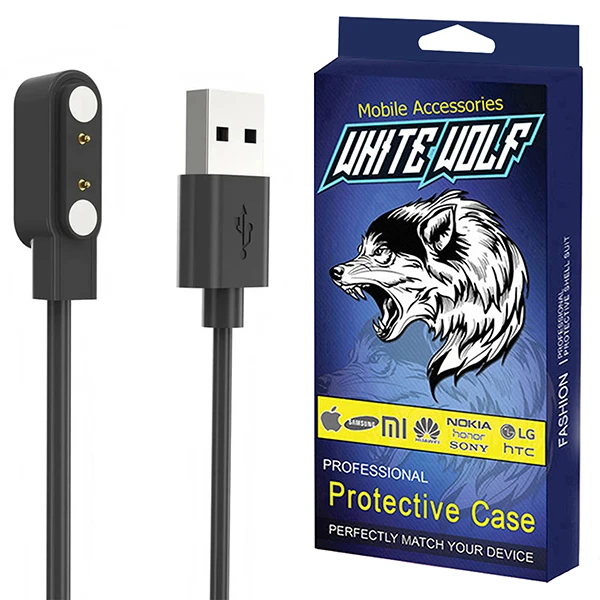 کابل شارژوایت ولف مدل WF-Cable مناسب برای ساعت هوشمند K59 Pro / K56 Pro / K59 Pro Ultra / K59 Pro Ultra