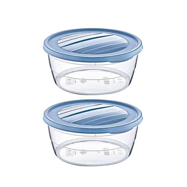 ظرف نگهدارنده هوبی لایف مدل Round2t بسته 2 عددی