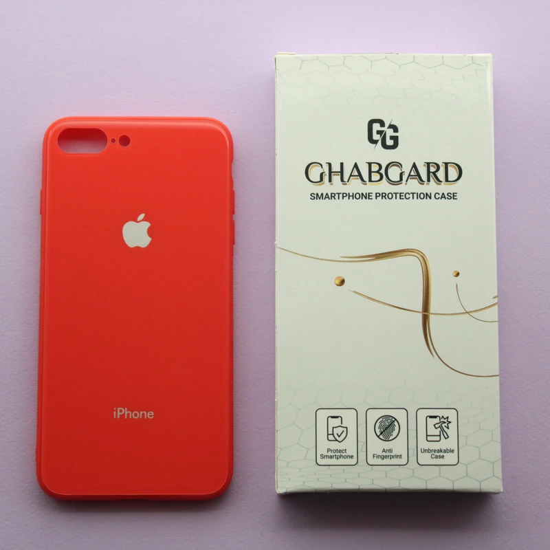 کاور قاب گارد مدل پشت گلس ساده مناسب برای گوشی موبایل اپل iPhone 7 plus / 8 plus