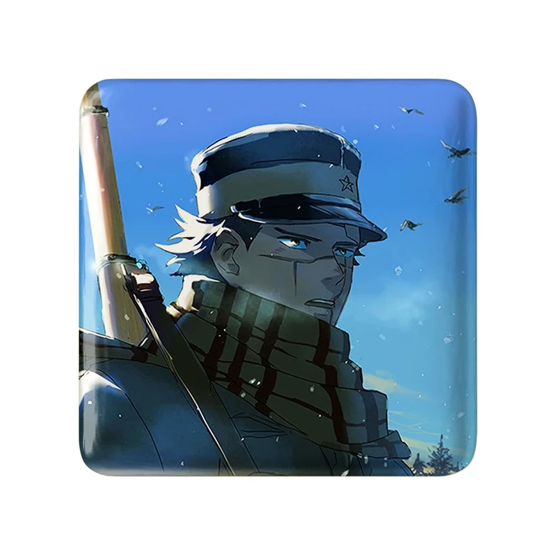 مگنت خندالو مدل سایچی انیمه کامویی طلایی Golden Kamuy کد 23705