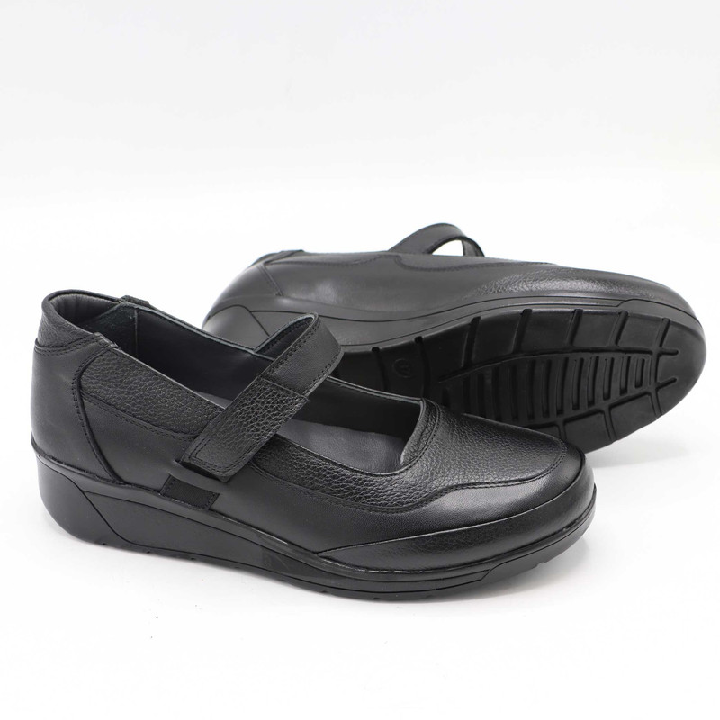 کفش روزمره زنانه مدل نارین کشی رنگ مشکی