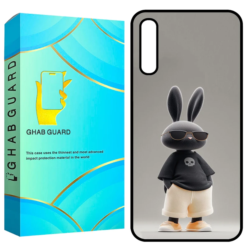 کاور قاب گارد طرح خرگوش مدل GCHPA50 مناسب برای گوشی موبایل سامسونگ Galaxy A50 / A50s / A30s 