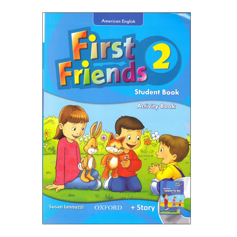 کتاب American First Friends 2 + Story اثر Susan lannuzzi انتشارات الوندپویان