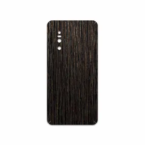 MAHOOT Dark-Gold-Stripes-Wood Cover Sticker for VIVO X27