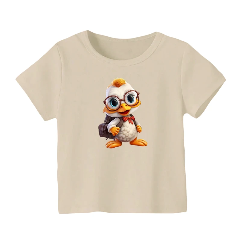 تی شرت آستین کوتاه بچگانه مدل اردک کد ۳