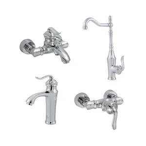 ست شیرآلات ایران گروه مزدک مدل هلن مجموعه 4 عددی