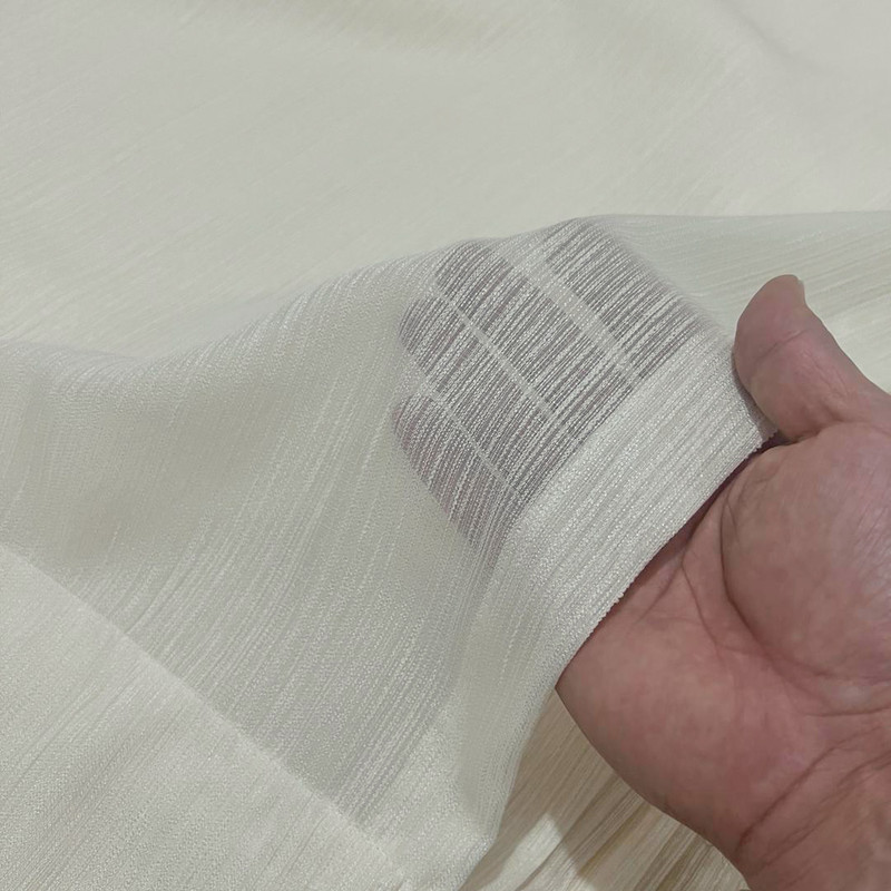 پرده مدل دوخت ساده حریر راهدار سایز 300x280 سانتی متر