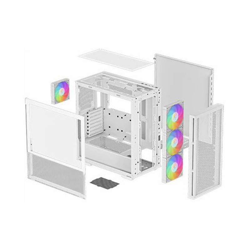 کیس کامپیوتر دیپ کول مدل CH560 WH
