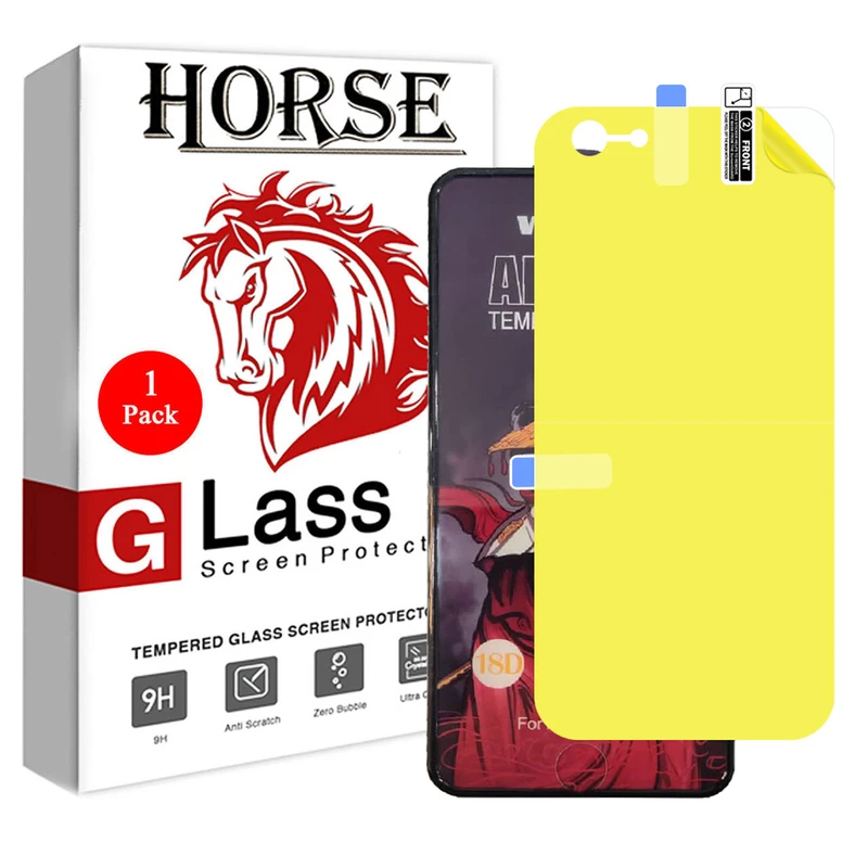 محافظ صفحه نمایش هورس مدل 2AIRN مناسب برای گوشی موبایل اپل iPhone 6s Plus به همراه محافظ پشت گوشی