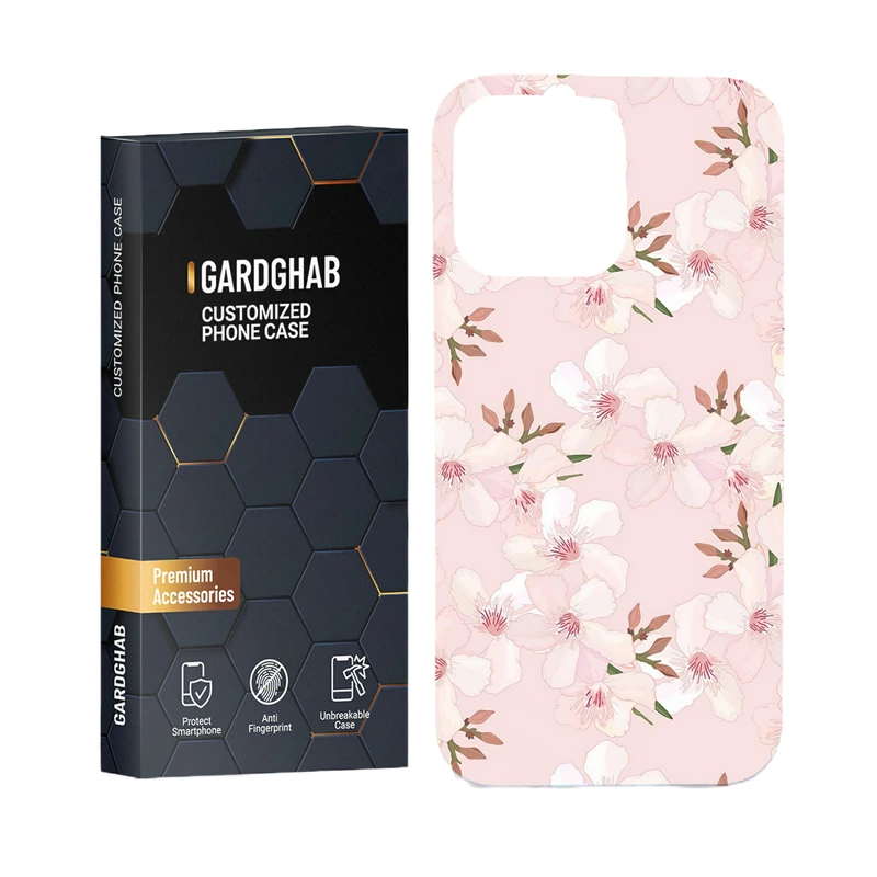 کاور گارد قاب مدل گل مناسب برای گوشی موبایل اپل iPhone 14 Promax