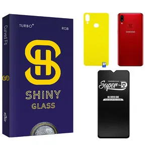 Atouchbo Shiny Screen Protector For samsung a10s With Back Protector