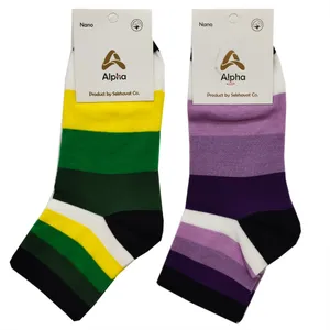 جوراب مدل آلفا بسته 2 عددی