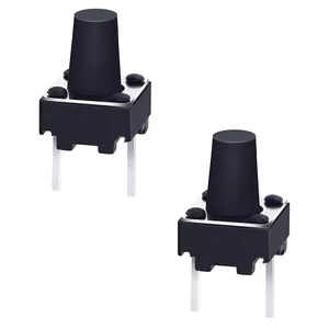 میکرو سوئیچ مدل Vertical-6×6×10-2P بسته 2 عددی