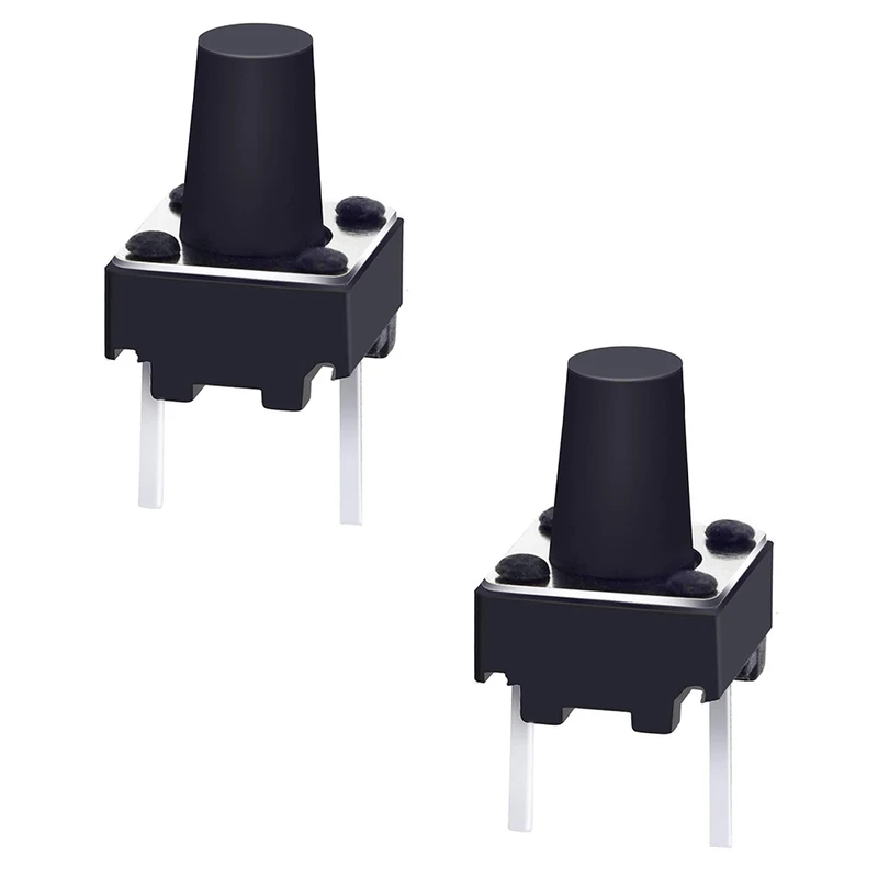 میکرو سوئیچ مدل Vertical-6×6×10-2P بسته 2 عددی