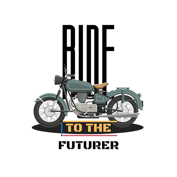 استیکر پارچه و لباس پاد آفرین طرح موتور سیکلت کد 2879