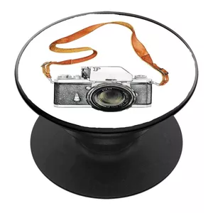 پایه نگهدارنده گوشی موبایل پاپ سوکت مدل دوربین عکاسی کد 03