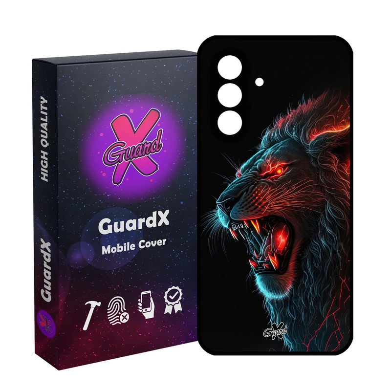 کاور گارد ایکس طرح شیر مدل 10619 مناسب برای گوشی موبایل سامسونگ Galaxy A17 4G / A17 5G
