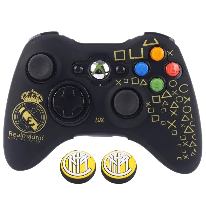 محافظ دسته ایکس باکس ۳۶۰ مدل REAL MADRID X360-20 به همراه روکش آنالوگ