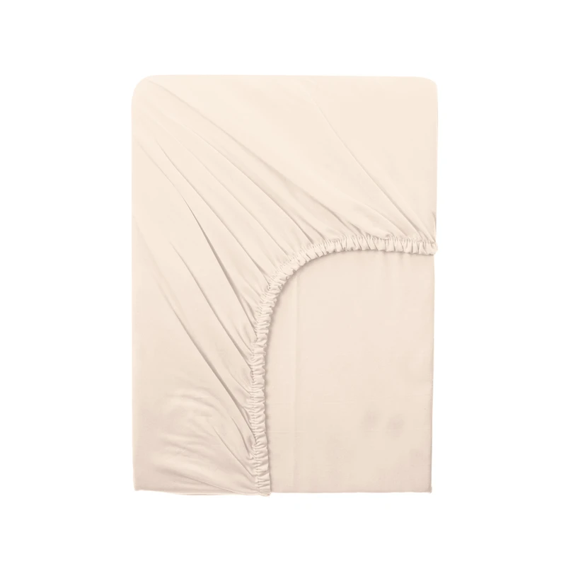 ملحفه پنبه پامیل مدل PlainOQ دو نفره سایز 160x200 سانتی‌متر