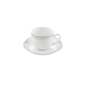 سرویس چای خوری 12 پارچه چینی زرین ایران سری ایتالیا اف مدل مون بلان درجه1