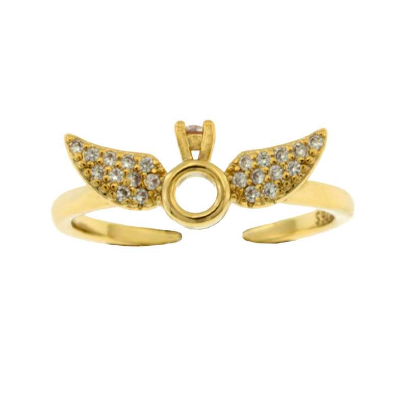 انگشتر زنانه برانت مدل بال فرشته