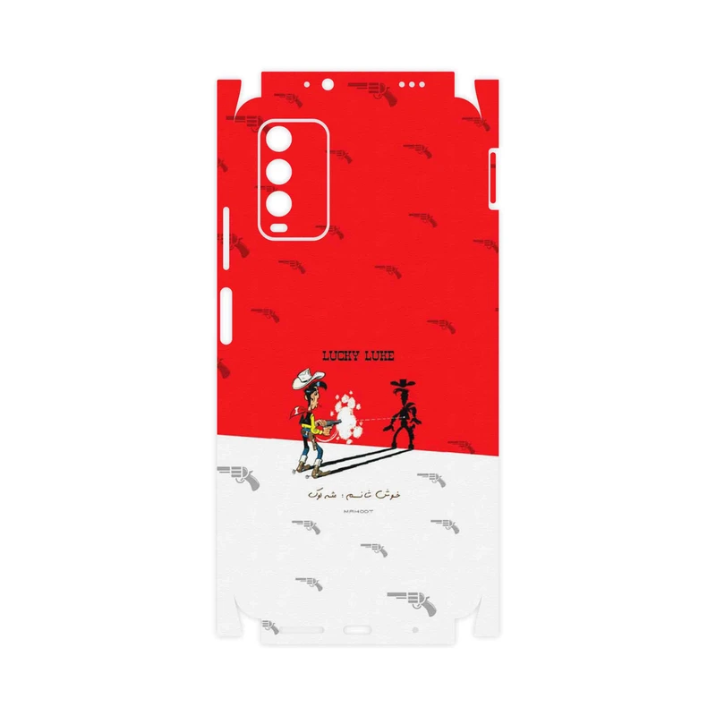 برچسب پوششی ماهوت مدل Lucky Luke-FullSkin مناسب برای گوشی موبایل شیائومی Redmi Note 9 4G