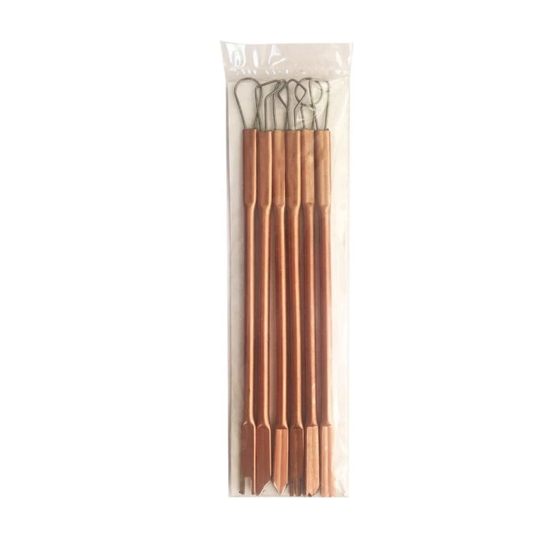 ابزار سفالگری مدل metal-06 کد 371 مجموعه 6 عددی