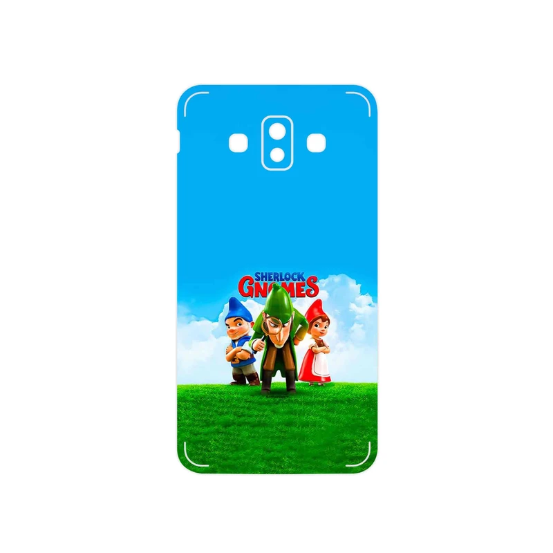 برچسب پوششی ماهوت مدل Sherlock Gnomes مناسب برای گوشی موبایل سامسونگ Galaxy J7 Duo