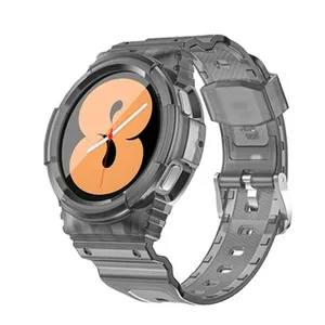 بند مدل Army مناسب برای ساعت هوشمند سامسونگ Galaxy Watch 4 44mm به همراه کاور