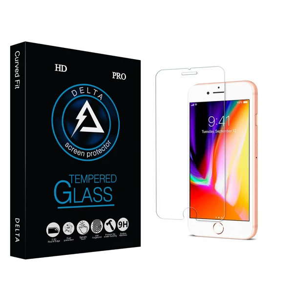 محافظ صفحه نمایش دلتا مدل Fit مناسب برای گوشی موبایل اپل iPhone 8G