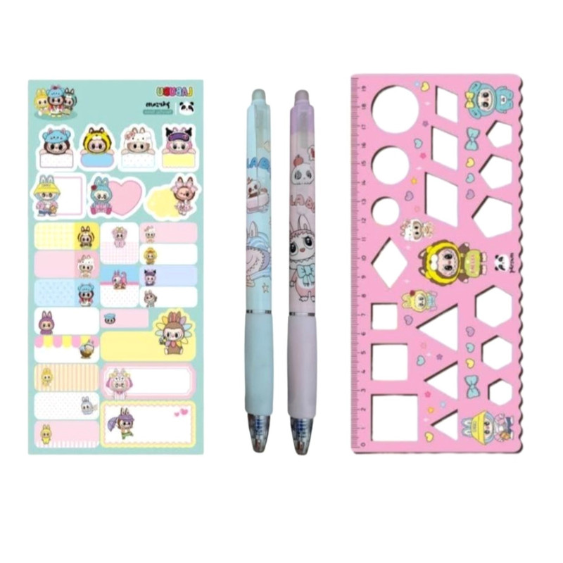 بسته لوازم تحریر مدل لبوبو کد mn320 بسته 4 عددی