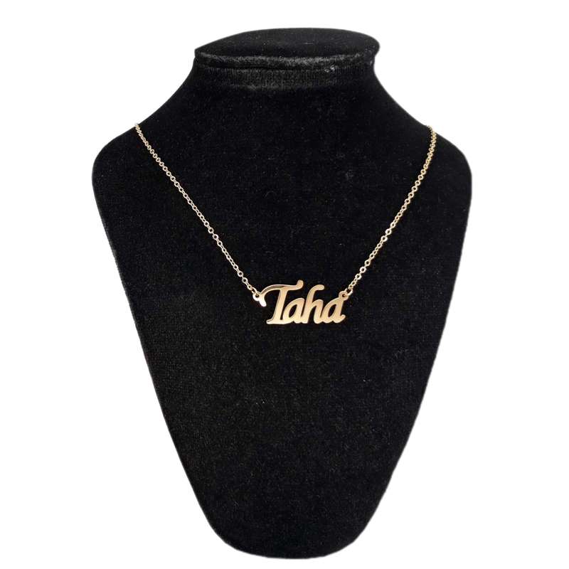 گردنبند زنانه مدل اسم طاها گردنبند زنانه مدل اسم طاها