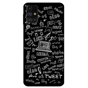 Megafone Social Media 1898 Cover For Samsung Galaxy M31 S