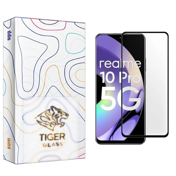 محافظ صفحه نمایش شیشه ای تایگر گلس مدل APL2 مناسب برای گوشی موبایل ریلمی 10 Pro 5G