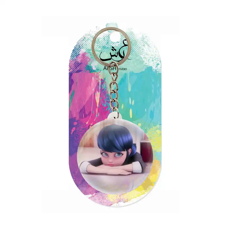 جاکلیدی عرش مدل دختر کفشدوزکی کد Asj1102