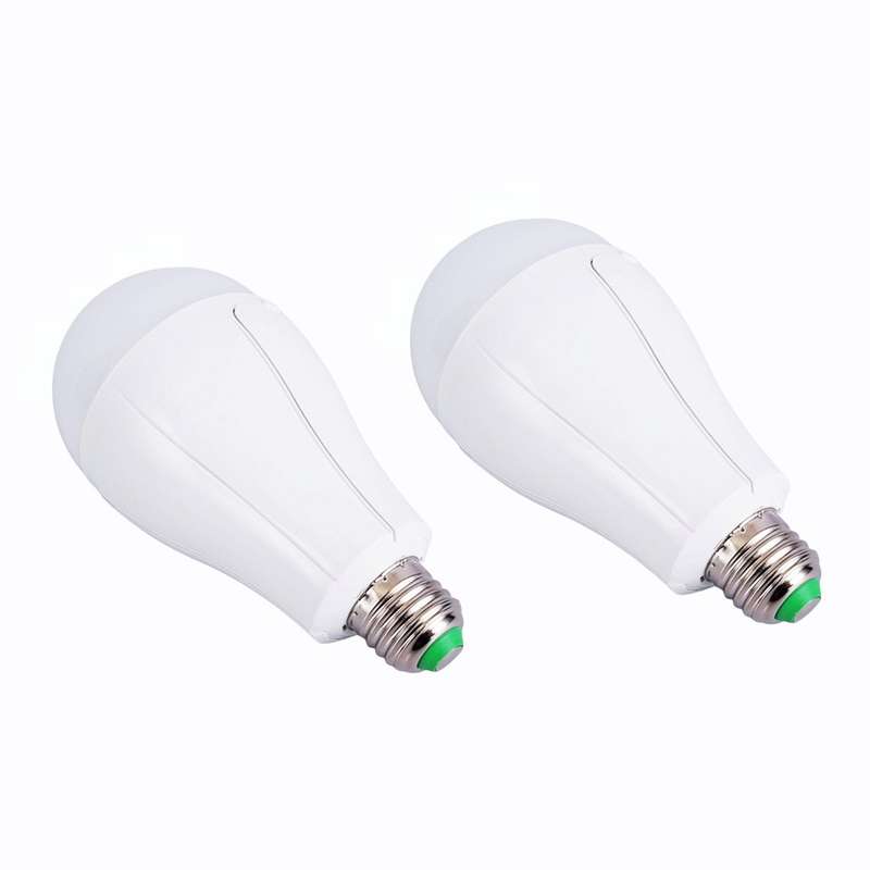 چراغ اضطراری مدل هوشمند کد YB-2113 20W با نور مهتابی مجموعه 2 عددی