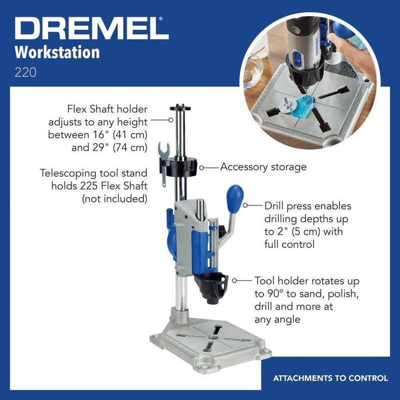 پایه چند کاره درمل مدل Dremel 220