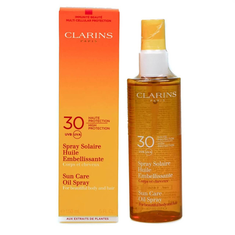 روغن آفتاب کلارنس مدل  Embellissante حجم 150 میلی لیتر