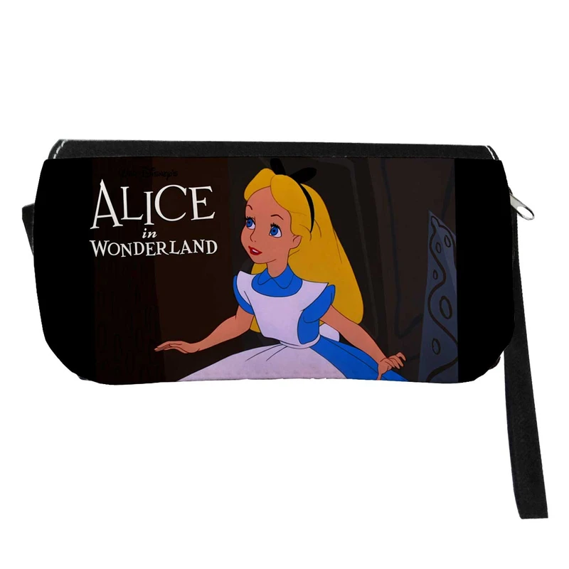   جامدادی مدل دوزیپ طرح آلیس در سرزمین عجایب کد NI472